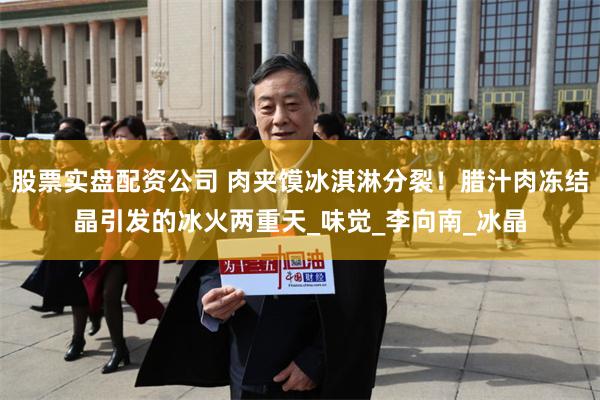 股票实盘配资公司 肉夹馍冰淇淋分裂！腊汁肉冻结晶引发的冰火两重天_味觉_李向南_冰晶