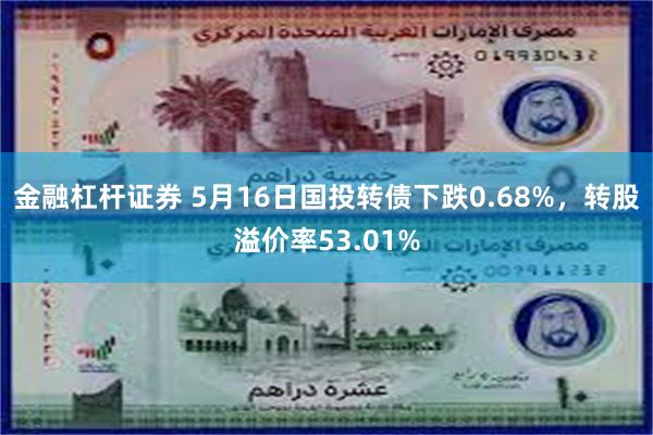 金融杠杆证券 5月16日国投转债下跌0.68%，转股溢价率53.01%