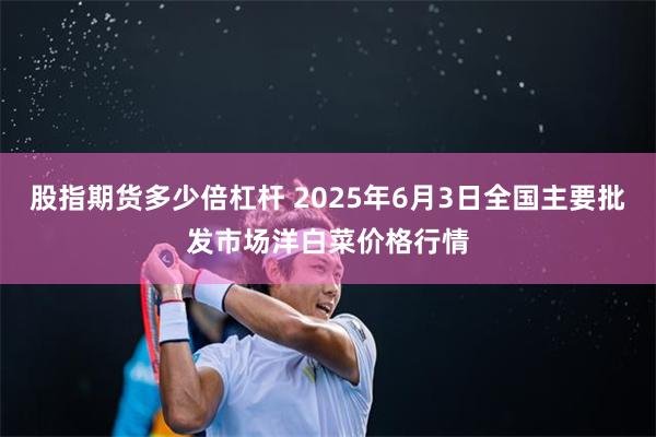 股指期货多少倍杠杆 2025年6月3日全国主要批发市场洋白菜价格行情
